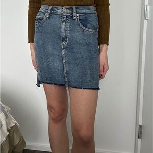 Wilfred denim skirt